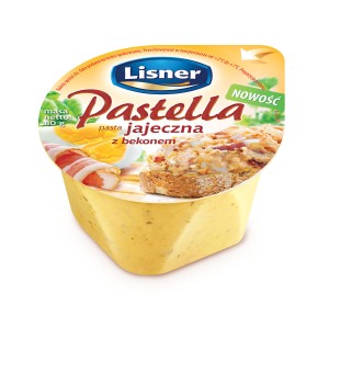 Lisner Pastella Pasta jajeczna z bekonem 80 g