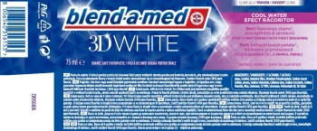 CH.BLENDAMED 75ml 3D WHITE COOL WATER  [6]