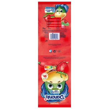 Dan.DANONKI W SASZETCE 70g Truskawka [12]