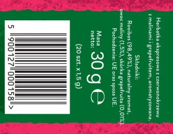 H.ASTRA ROOIBOS MALINA/GRAPEFRUIT 20tb [6]