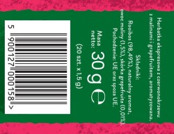 H.ASTRA ROOIBOS MALINA/GRAPEFRUIT 20tb