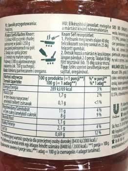 Knorr Sos 400g SPAGHETTI MILANESE [10]