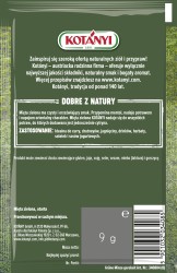 KOTANYI Mięta zielona otarta 9g   [20]