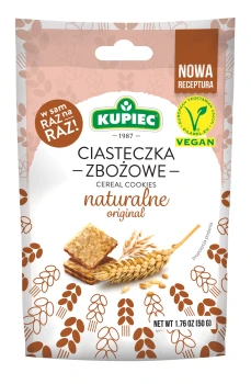Kupiec CIASTECZKA 50g ZBOŻOWE NATURA   [14]