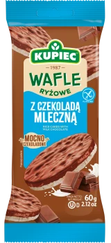 Kupiec WAFLE RYŻOWE 60g W CZEK.ML [12]