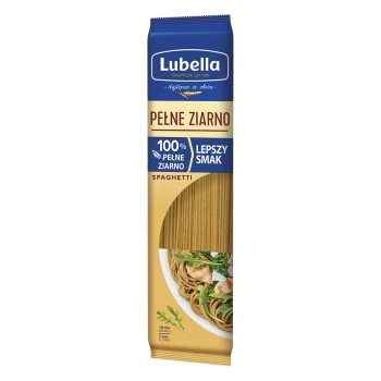 Lubella MAKARON 400g PEŁNE ZIARNO SPAGHETTI [20]