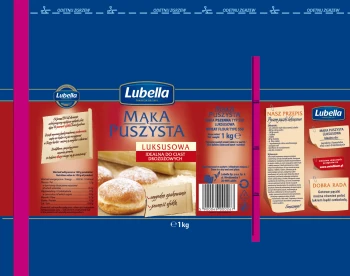 Lubella MĄKA PUSZYSTA 1kg LUKSUSOWA [10]