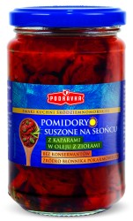 Podravka POMIDORY SUSZ.Z KAPARAMI W OL.Z ZIOŁ 270g [6]