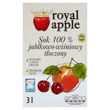 Royal Activ SOK 3L JABŁKO-WIŚNIA