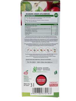 Royal Activ SOK 3L JABŁKO-WIŚNIA
