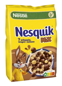 Nestlé Nesquik Duo Płatki śniadaniowe 225 g