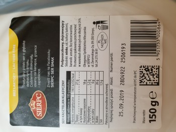OSM Sierpc Ser Kasztelan 150 g