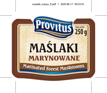 Provitus Maślaki marynowane 250 g