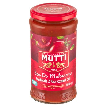 Mutti Sos pomidorowy z papryczkami chili 400 g