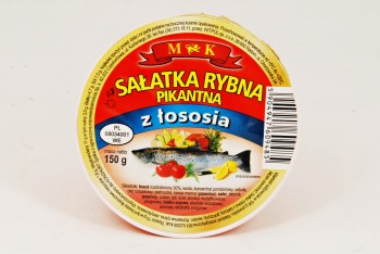 MK Sałatka rybna z łososiem pikantna 150 g