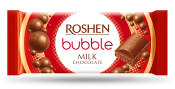 Roshen Caramel Bubble Czekolada mleczna z bąbelkami 80 g