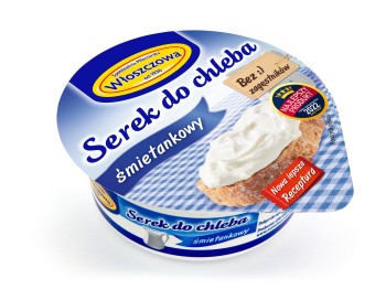 Włoszczowa Serek do chleba śmietankowy 100 g
