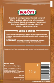 KOTANYI Kardamon mielony 10g   [25]