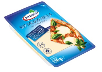Mlekpol SER MOZZARELLA 150 g PLASTRY