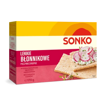 Sonko Pieczywo Lekkie błonnikowe 170 g