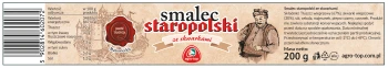 Smalec staropolski ze skwarkami Agro-Top 200g