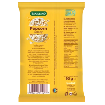 BAKALLAND POPCORN 90g SOLONY   [24]