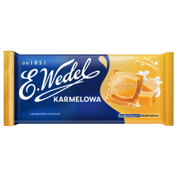 WEDEL CZEK.80g BIAŁA KARMELOWA  [22]