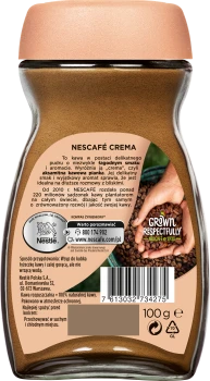 Nescafe CREMA 100g inst.     [8/12]&amp;