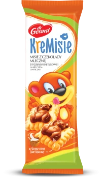 dr Gerard KreMisie Herbatniki z kremem śmietankowym i czekoladą mleczną 175 g