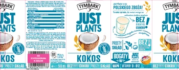 Tymb.JUST PLANTS NAP. 500ml KOKOS-OWIES  [6]