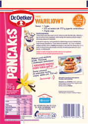 Dr Oet.PANCAKES WANILIOWE 170g  [10]
