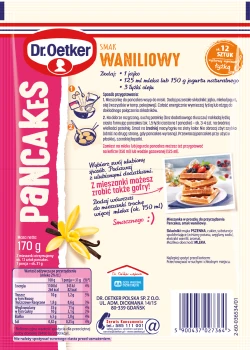Dr Oet.PANCAKES WANILIOWE 170g  [10]