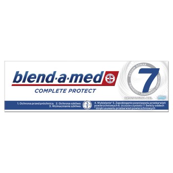 Pasta do zębów  complete protect 7 crystal white 75ml