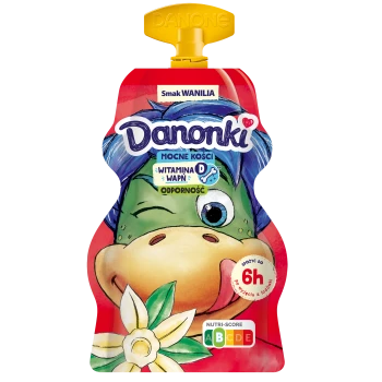 Dan.DANONKI W SASZETCE 70g Wanilia [12]