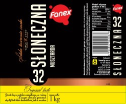 Fanex MUSZTARDA 1kg SŁONECZNA  [4]
