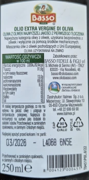 Ital.Basso OLIWA EXTRA VIRGIN 250ml  [6]