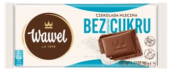 Wawel Czek.90g BEZ CUKRU MLECZNA  [19]