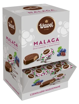 Wawel Malaga śmietankowa z rodzynkami luz 2,5 kg