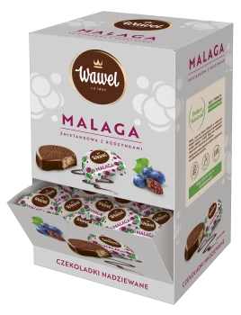 Wawel Malaga śmietankowa z rodzynkami luz 2,5 kg