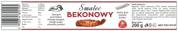 Smalec Bekonowy 200 G Agro-Top