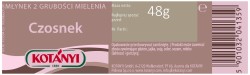 KOTANYI Młynek CZOSNEK 48g                  [4]