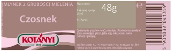 KOTANYI Młynek CZOSNEK 48g                  [4]