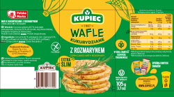 Kupiec WAFLE KUKURYDZIANE 105g Z ROZMARYNEM