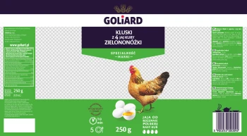 Goliard 250g KLUSECZKI Z JAJ KURY ZIELONONÓŻKI 250g [18]