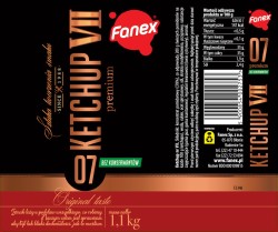 Fanex KETCHUP 1,1kg PREMIUM [4]