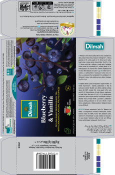 Dilmah Cejlońska czarna herbata z aromatem czarnej jagody i wanilii 30 g (20 torebek)