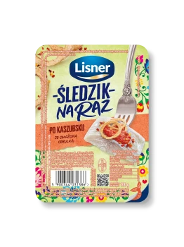 Lisner ŚLEDZIK NA RAZ 100g PO KASZUBSKU  [12]