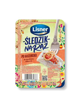 Lisner ŚLEDZIK NA RAZ 100g PO KASZUBSKU
