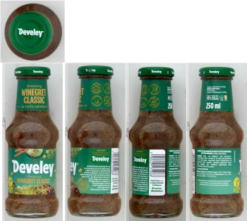 DEVELEY DRESSING 250ml VINEGRETTE CLASSIC  [6]