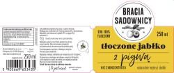 BRACIA SADOWNICY 250ml tłoczone jabłko z pigwą  [8]
